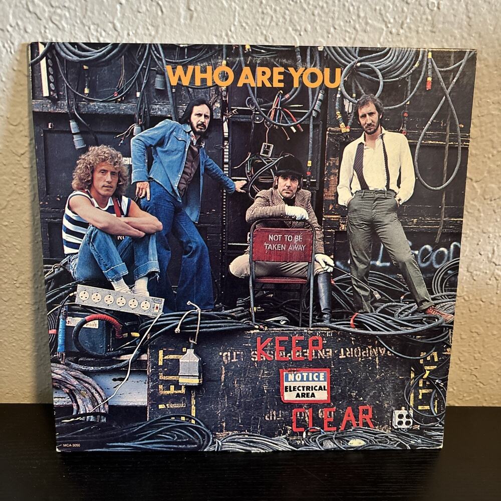 The Who – Who Are You – (1978) MCA3050 Vinyl Record LP